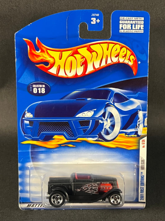 Hot Wheels 2001 First Editions #018 Hooligan, Black