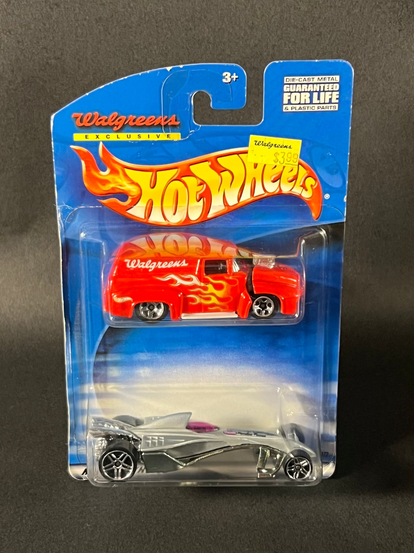 Hot Wheels 2000 Walgreens Exclusive 2-Pack Ford Panel Truck & Greased Lightnin'