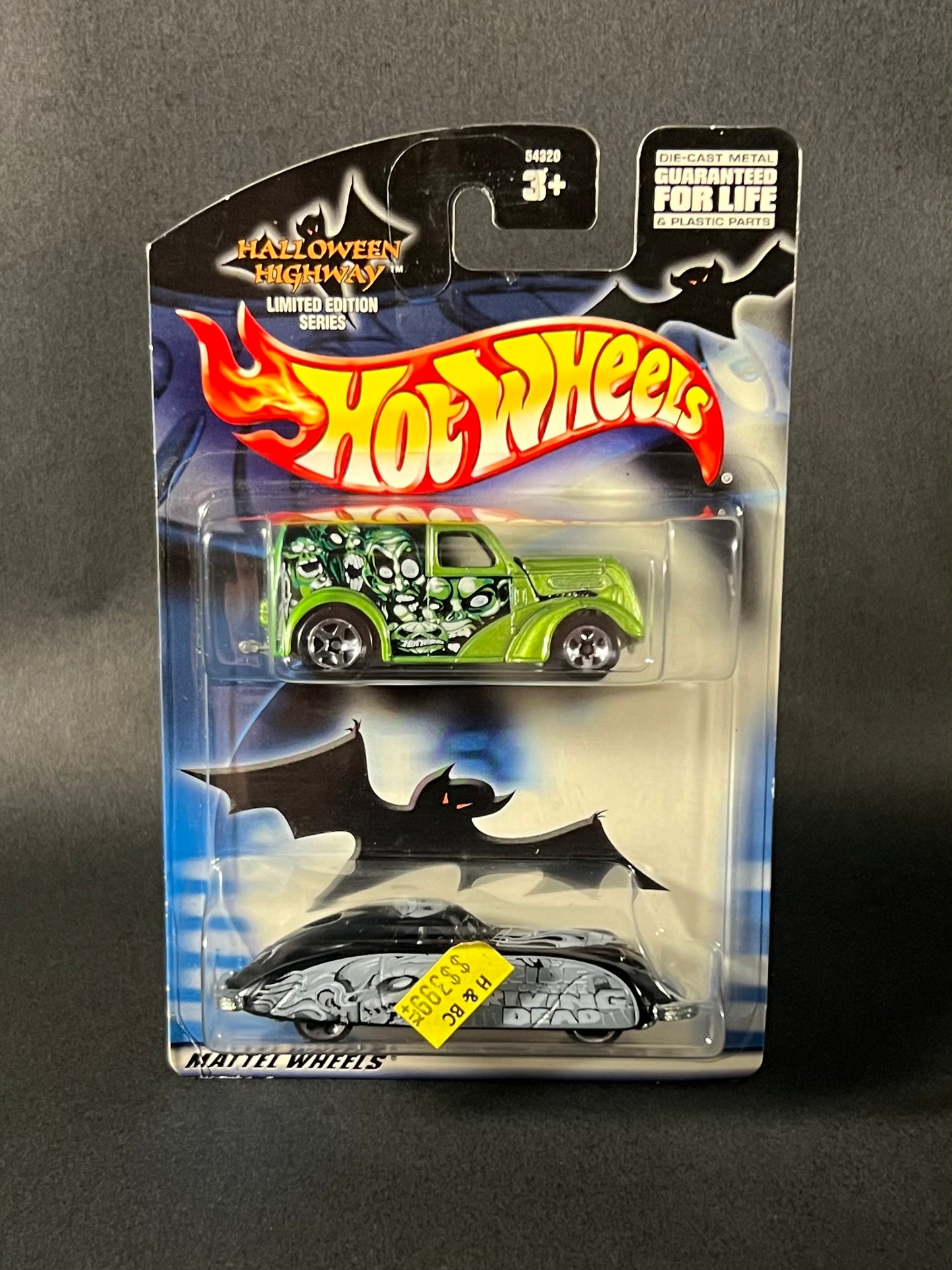 Hot Wheels 2002 Halloween Highway 2-Pack Anglia Panel Truck & Phantom Corsair