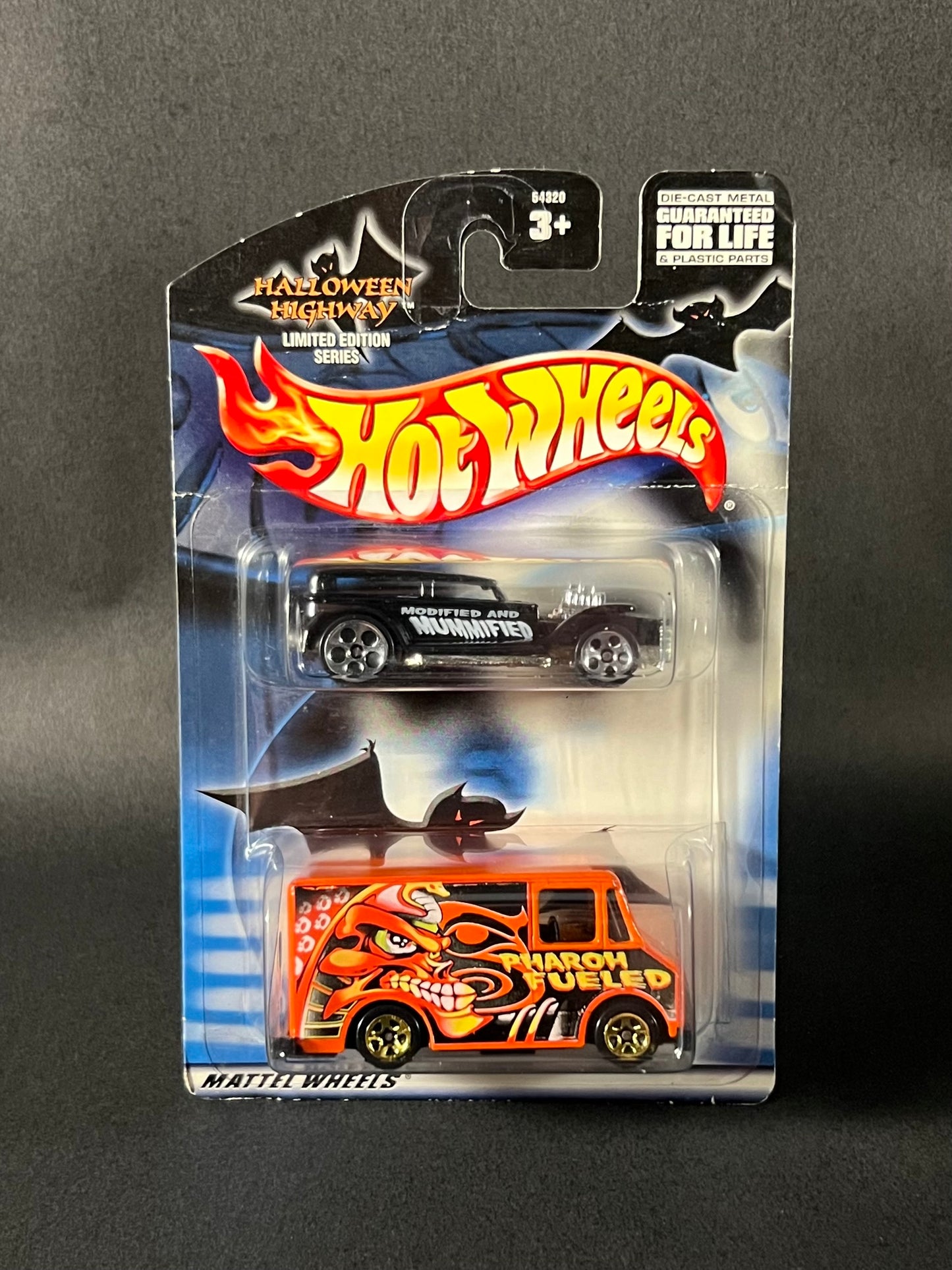 Hot Wheels 2002 Halloween Highway 2-Pack The Demon & Pharaoh Fueled Van