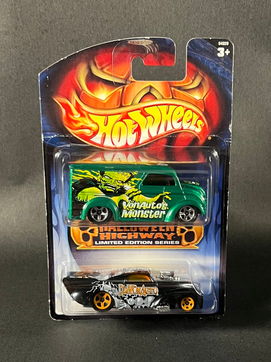 Hot Wheels 2004 Halloween Highway 2-Pack Dairy Delivery & 41 Willys