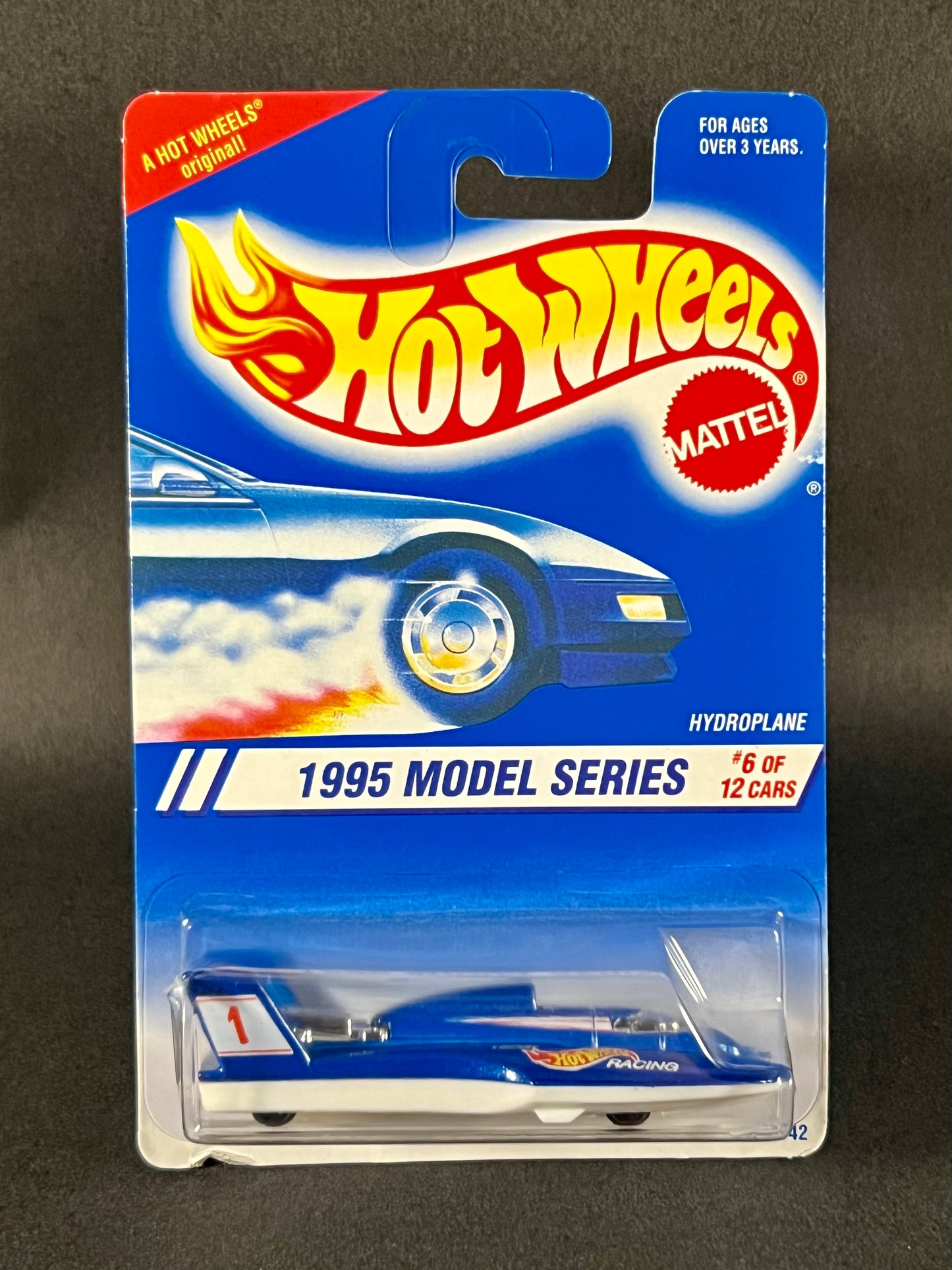 Hot Wheels 1995 Model Series 6/12 Hydroplane Blue