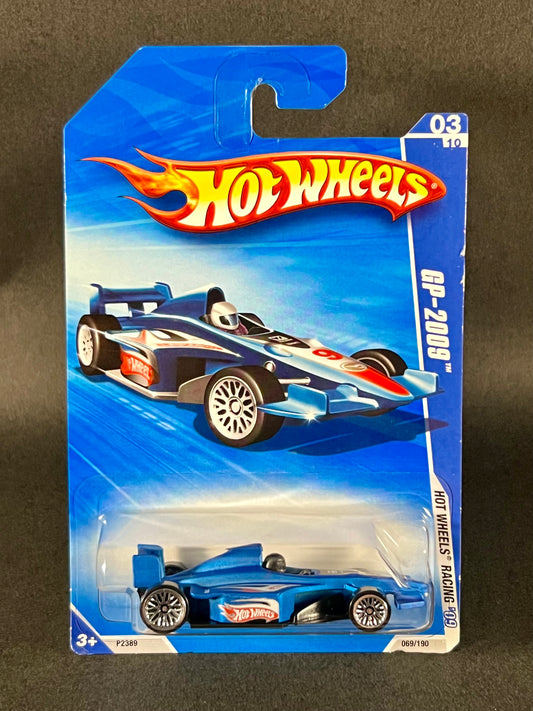 Hot Wheels Racing '09 03/10 #069 GP-2009 Blue