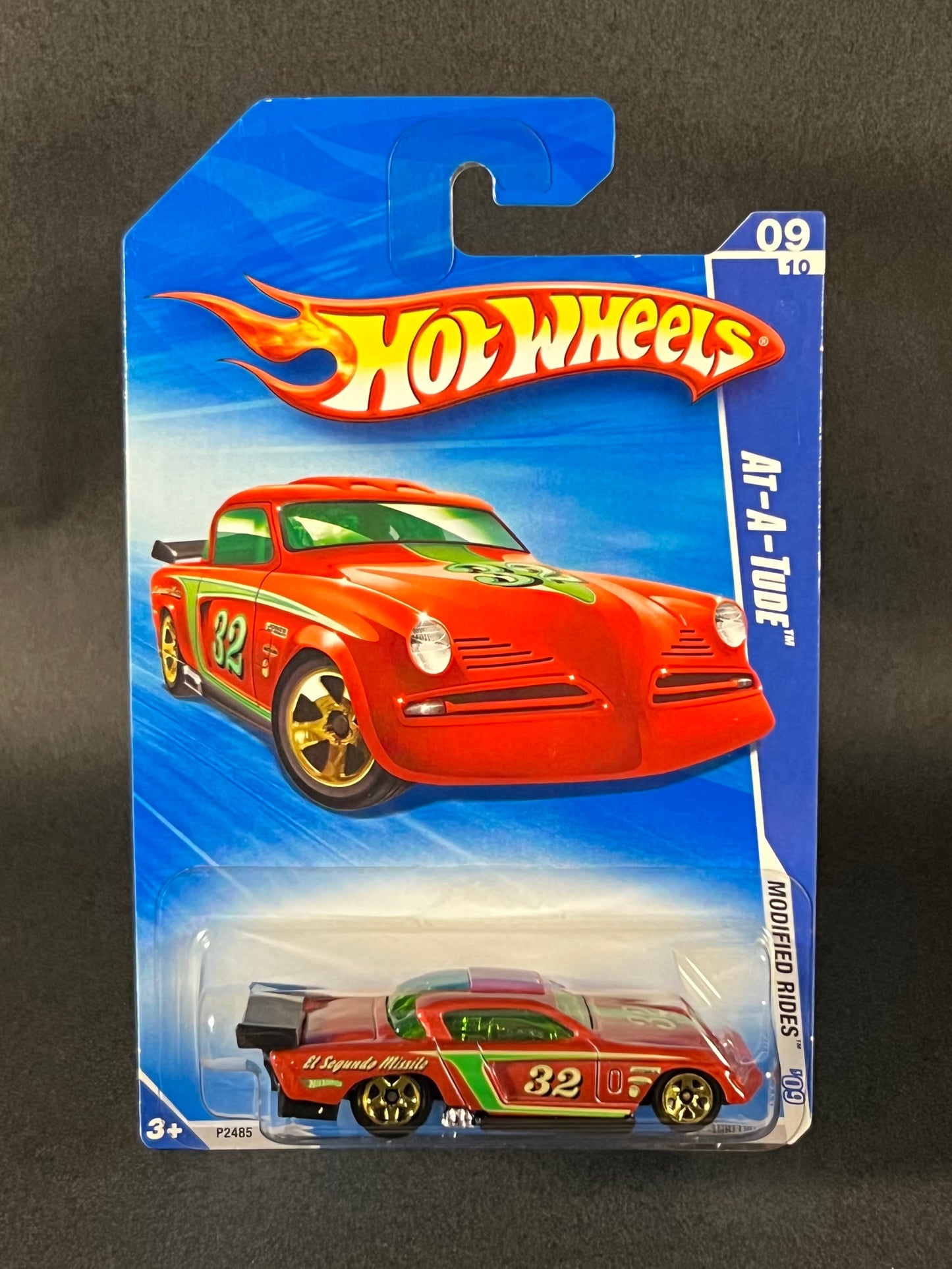 Hot Wheels 2009 Modified Rides '09 09/10 #165 At-A-Tude, Red