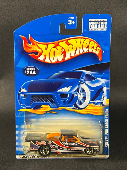 Hot Wheels 2000 #244 Chevy Pro Stock Truck Purple