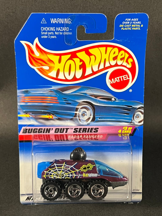 Hot Wheels Buggin' Out Series #3 Radar Ranger Purple