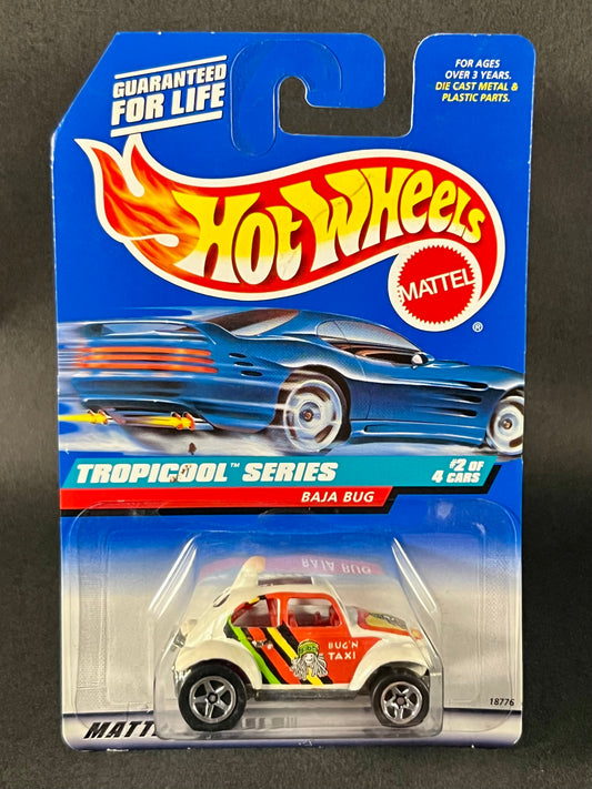 Hot Wheels Tropicool #2 Baja Bug White