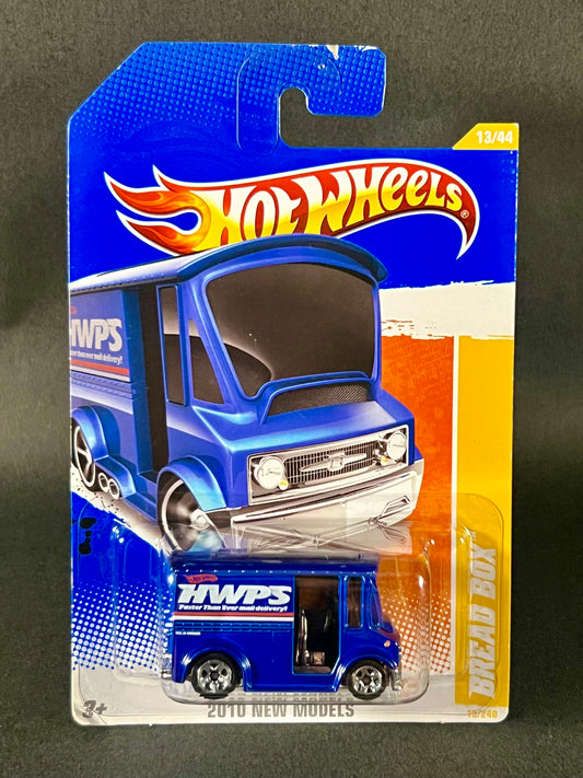 Hot Wheels 2010 New Models Bread Box Blue