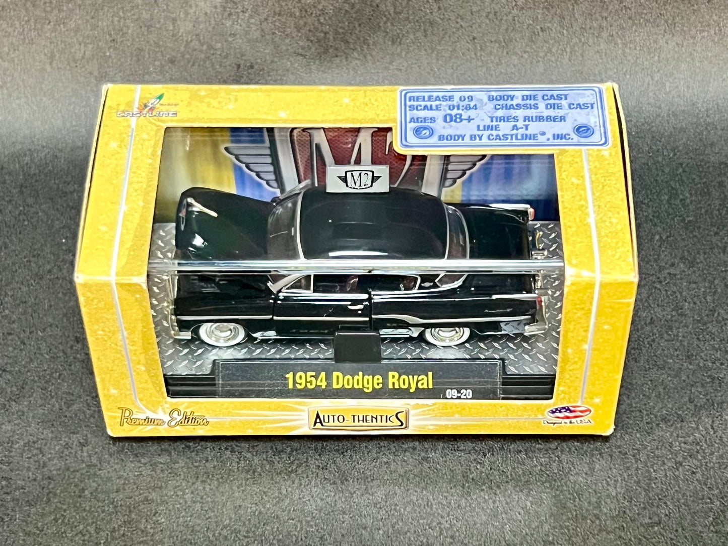 M2 Machines Auto-Thentics Release 09 1954 Dodge Royal 09-20 Green