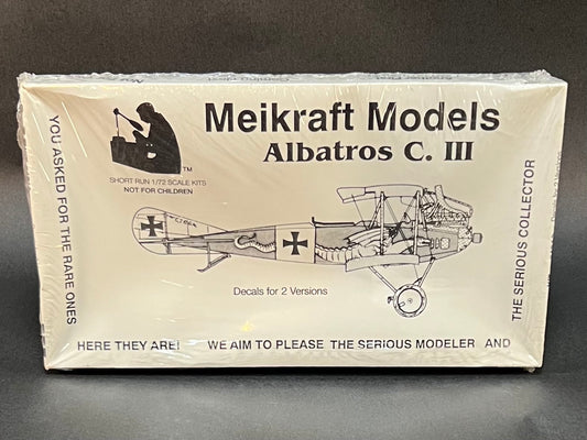 Meikraft Models Kit 1712 1:72 Scale Albatros C. III