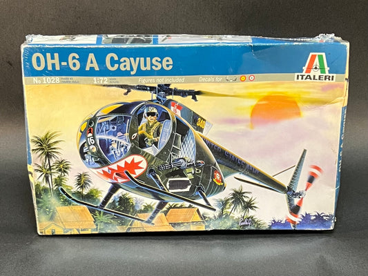 Italeri Model Kit 1028 1:72 Scale OH-6 A Cayuse