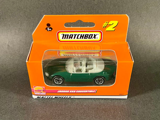 Matchbox Open Road #2 Jaguar XK8, Green