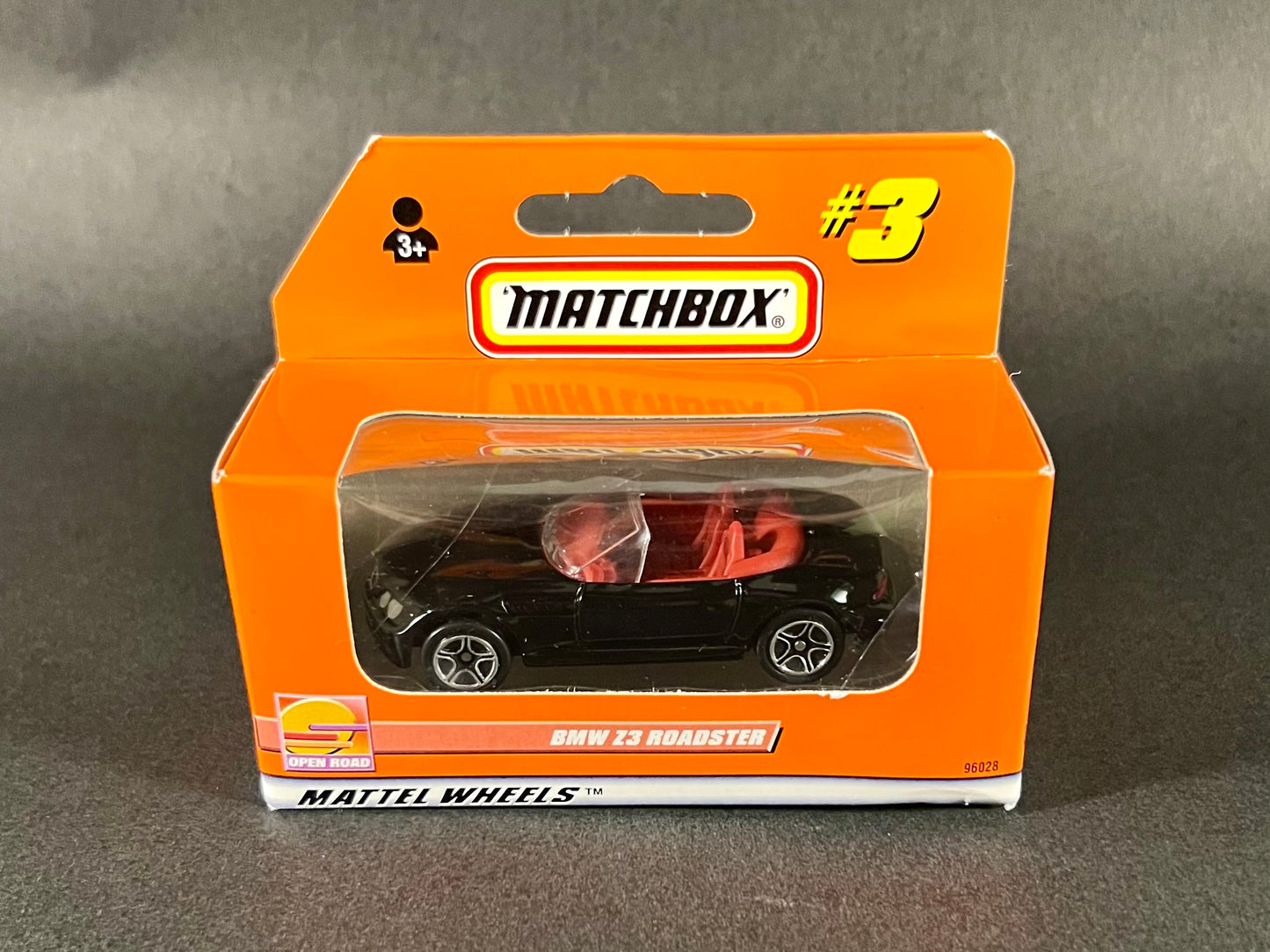 Matchbox Open Road #3 BMW Z3 Roadster, Black