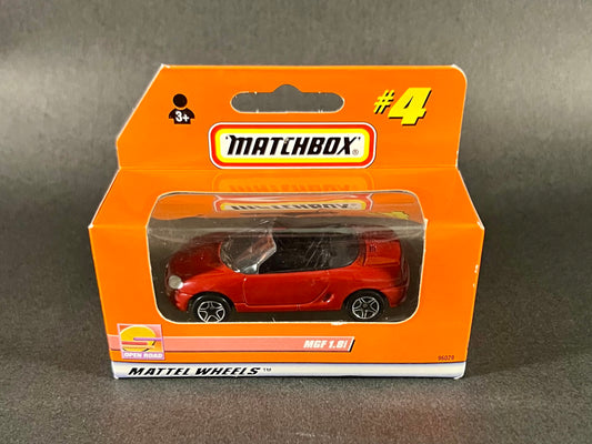 Matchbox Open Road #4 MGF 1.8i, Red