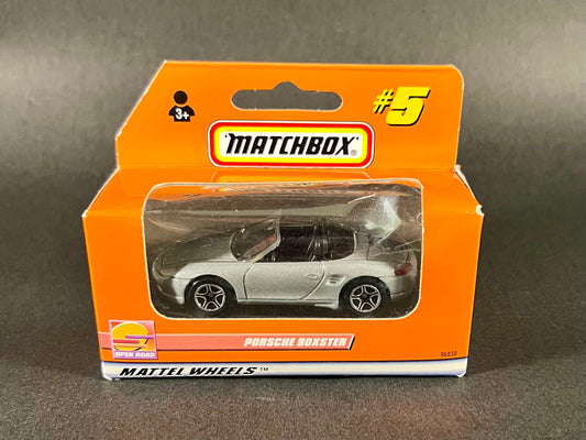 Matchbox Open Road #5 Porsche Boxster, Silver