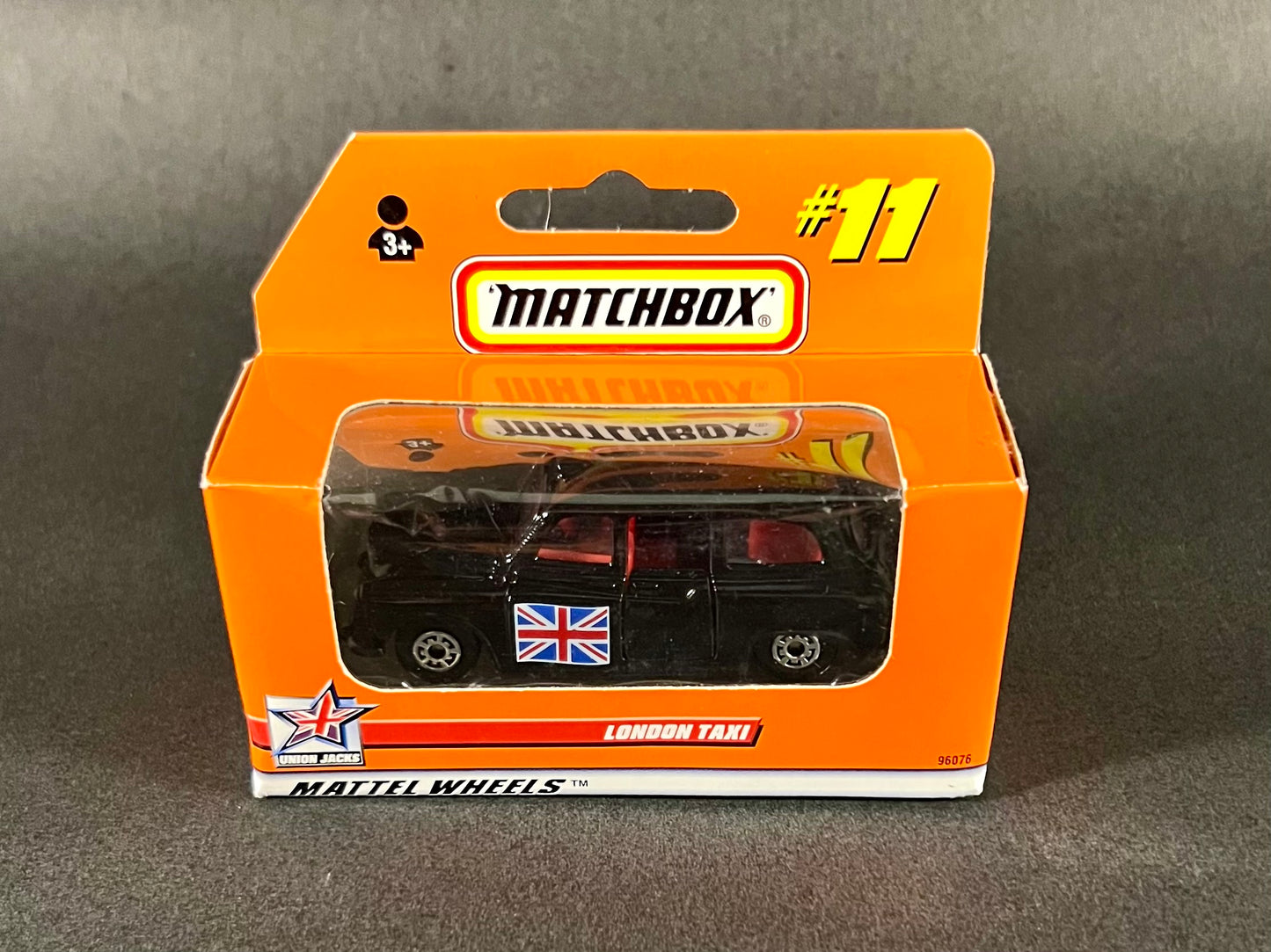 Matchbox Union Jacks #11 London Taxi, Black