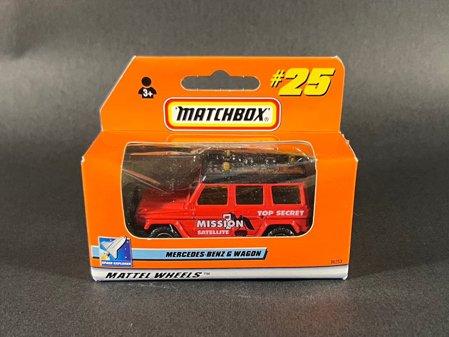 Matchbox Space Explorer #25 Mercedes-Benz G Wagon, Red