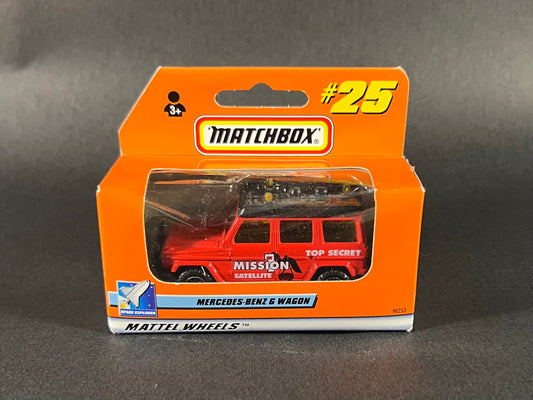 Matchbox Space Explorer #25 Mercedes-Benz G Wagon, Red