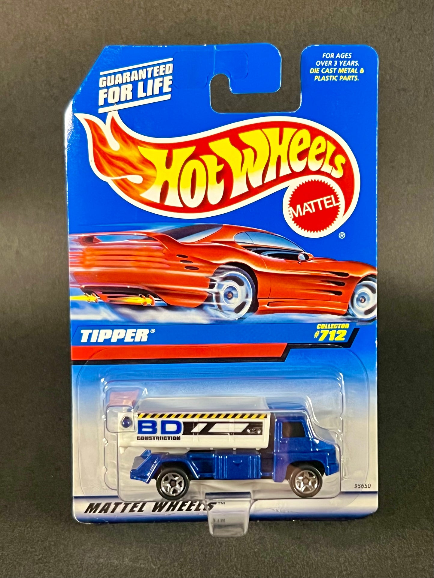 Hot Wheels 1997 #712 Tipper, Blue