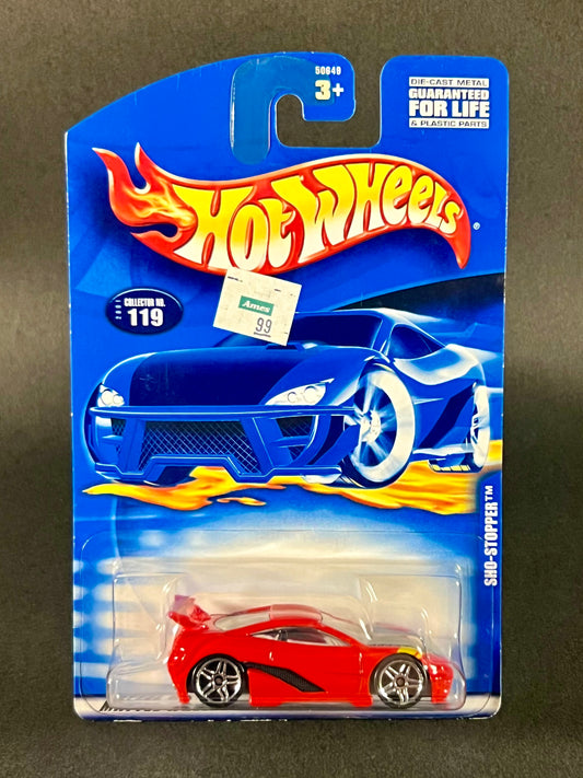 Hot Wheels 2001 #119 Sho-Stopper, Red