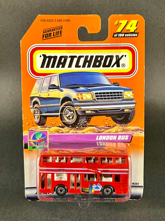 Matchbox 2000 On Tour Series #74 London Bus, Red