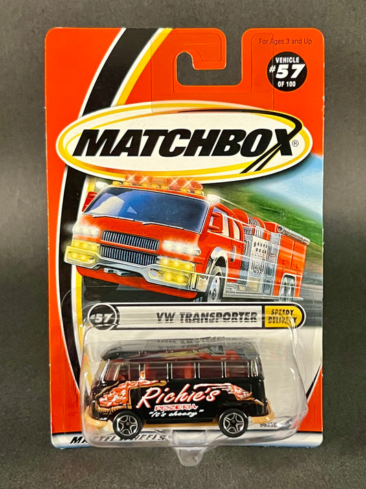 Matchbox 2000 Speedy Delivery #57 VW Transporter, Black