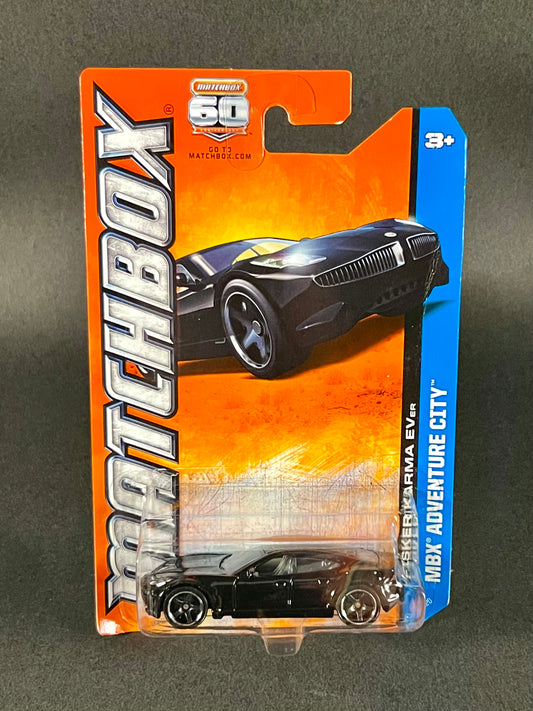 Matchbox 2013 MBX Adventure City #6 Fisker Karma EVer, Black