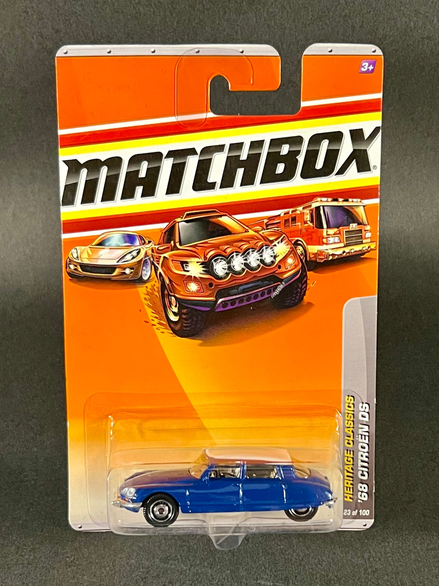 Matchbox 2010 Heritage Classics #23 '68 Citroen DS, Blue