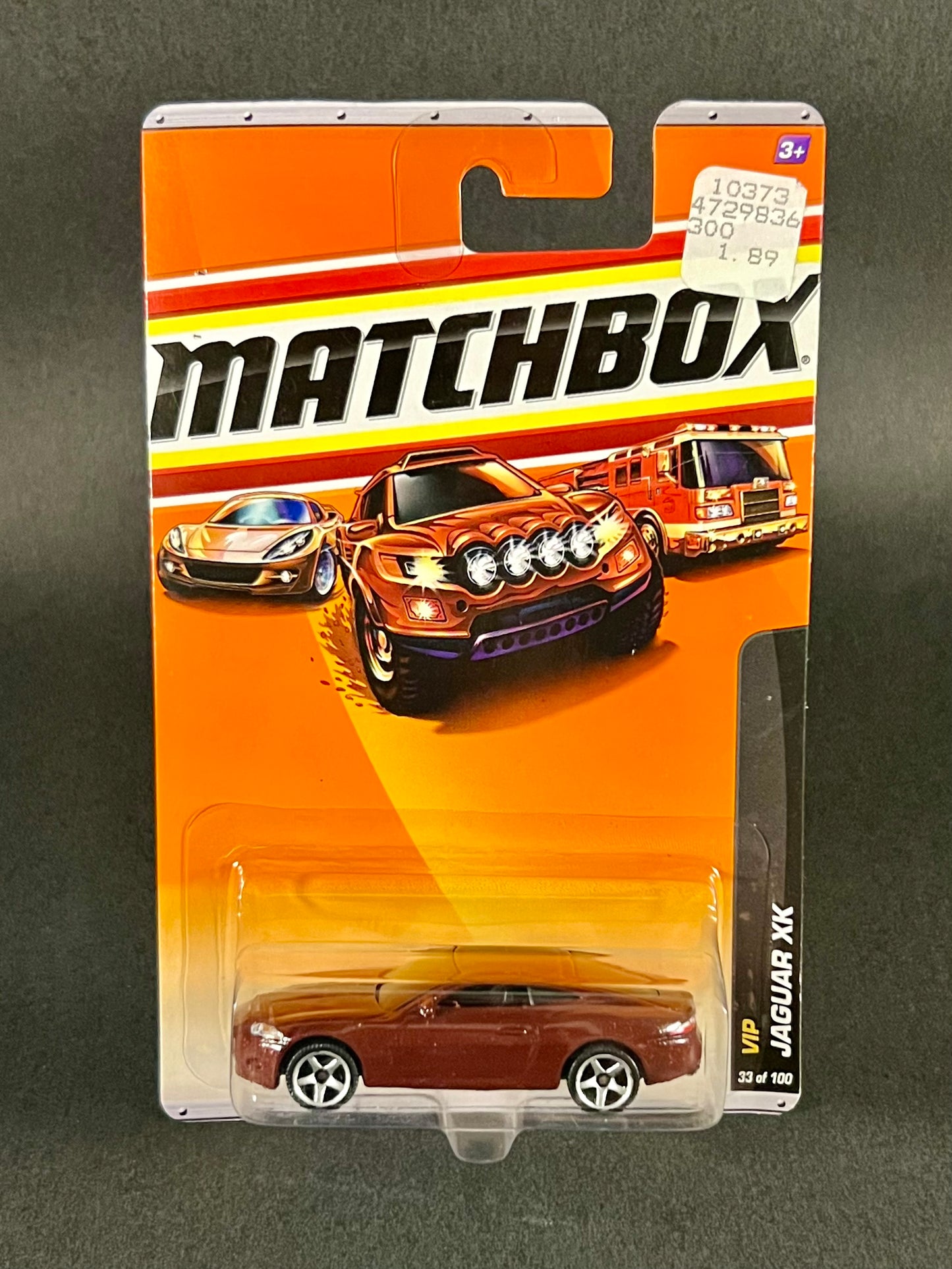 Matchbox 2009 VIP #33 Jaguar XK, Brown