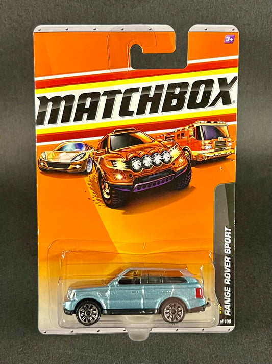 Matchbox 2009 VIP #35 Range Rover Sport, Blue