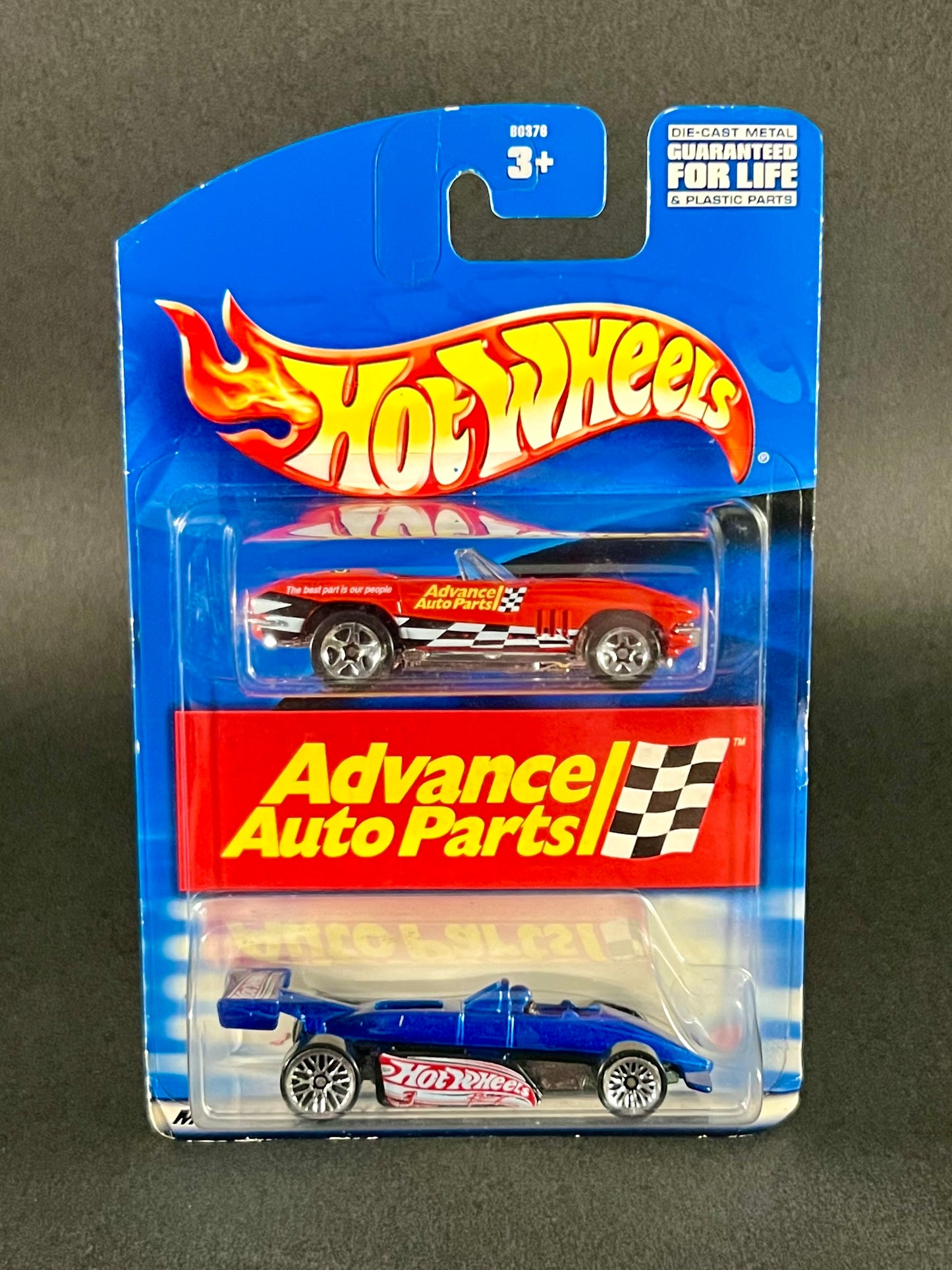 Hot Wheels 2002 Advance Auto Parts 2-Pack '65 Corvette & Thunderstreak