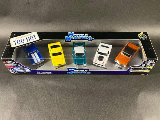 Muscle Machines California Too Hot 5 Car Set (Version 5)