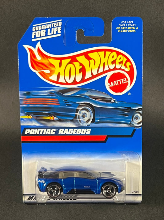 Hot Wheels 2000 #119 Pontiac Rageous, Blue