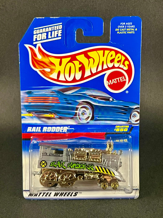 Hot Wheels 1997 #850 Rail Rodder, Silver