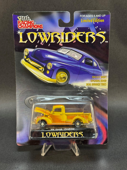 1999 Racing Champions Lowriders '40 Ford Pickup, Yellow