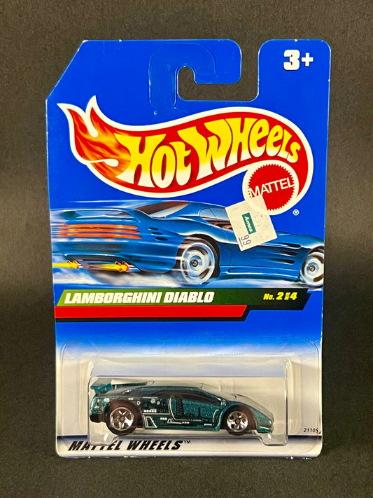 Hot Wheels 1999 X-Ray Cruiser Series #2 Lamborghini Diablo, Green