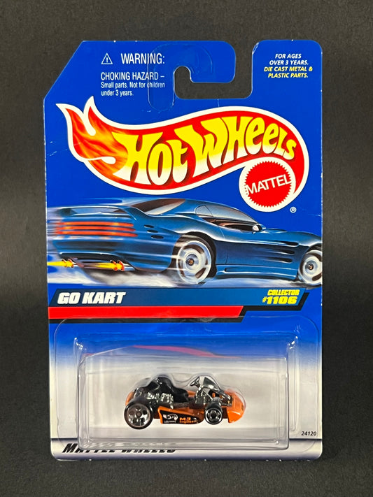 Hot Wheels 1998 #1106 Go Kart, Orange