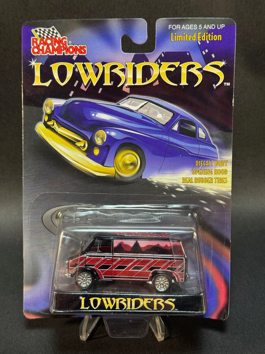 1999 Racing Champions Lowriders '75 Chevy Van, Black and Red