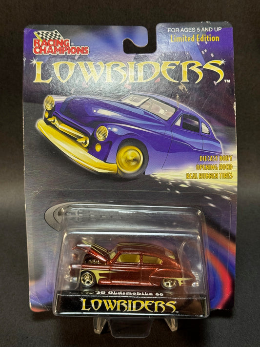 1999 Racing Champions Lowriders '50 Oldsmobile 88, Red and Yellow