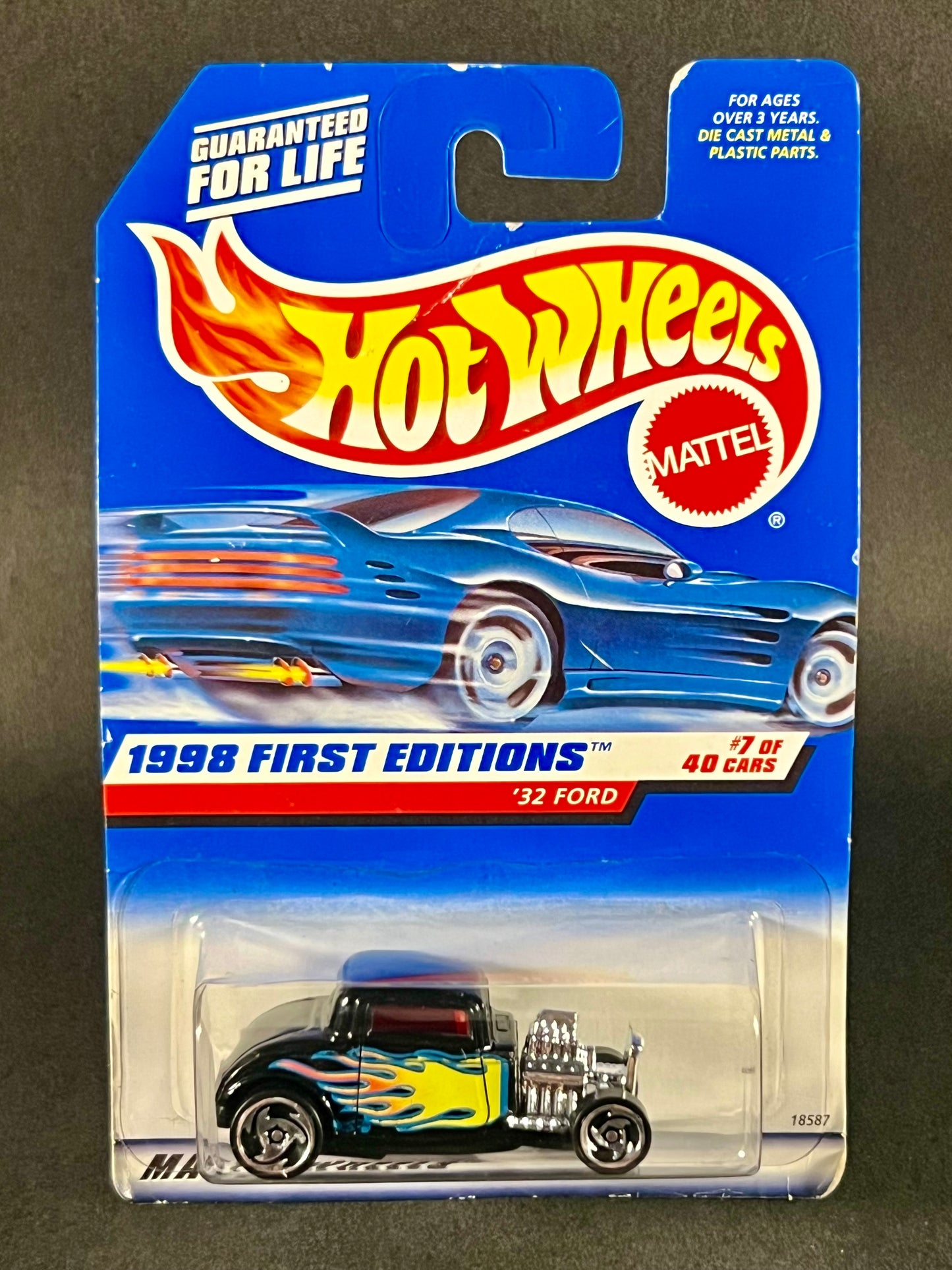 Hot Wheels 1998 First Editions #7 '32 Ford, Black