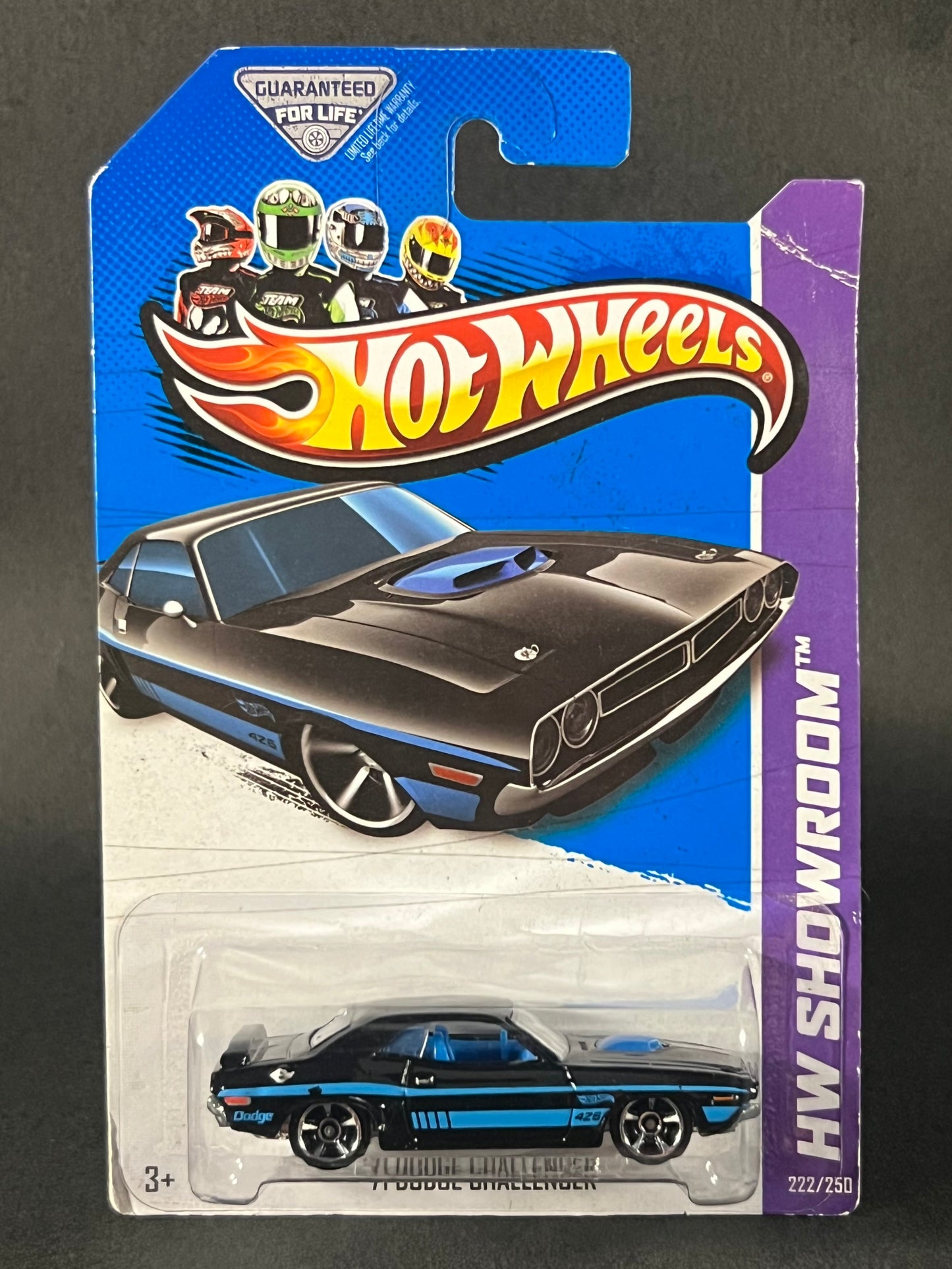 Hot Wheels 2013 HW Showroom #222 '71 Dodge Challenger, Black