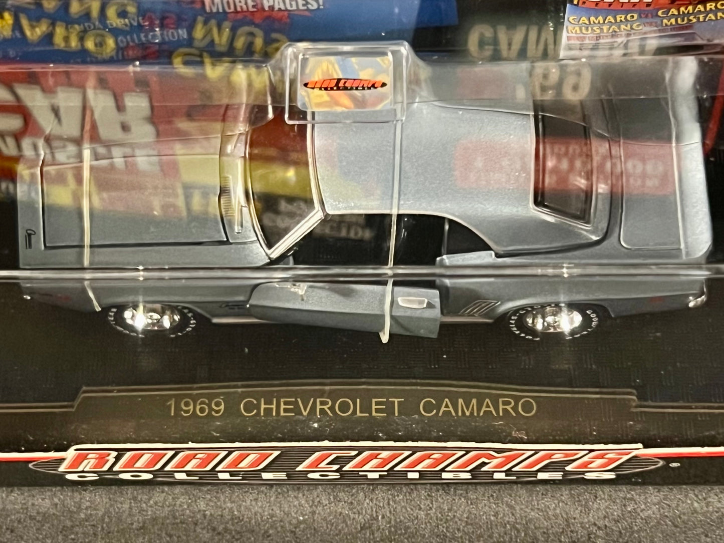 Road Champs 1999 Muscle Car Review 1969 Chevrolet Camaro, Silver