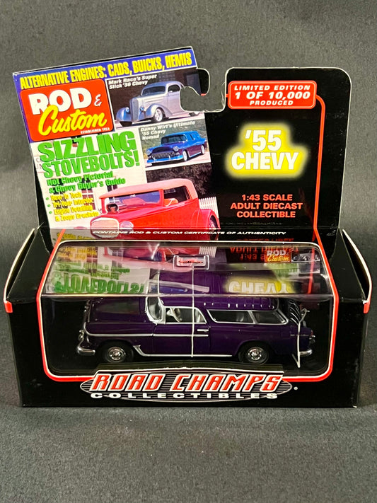 Road Champs 1999 Rod & Custom 1955 Chevrolet Nomad, Purple