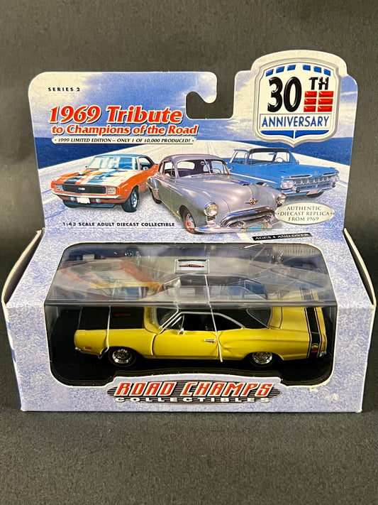 Road Champs 1969 Tribute Series 2 Limited Edition 1969 Dodge Super Bee, Yellow