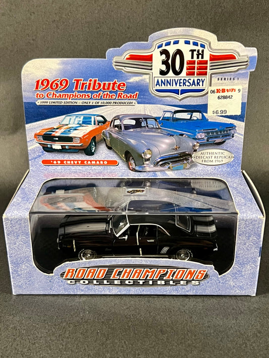 Road Champs 1969 Tribute Series 1 Limited Edition 1969 Chevrolet Camaro, Black