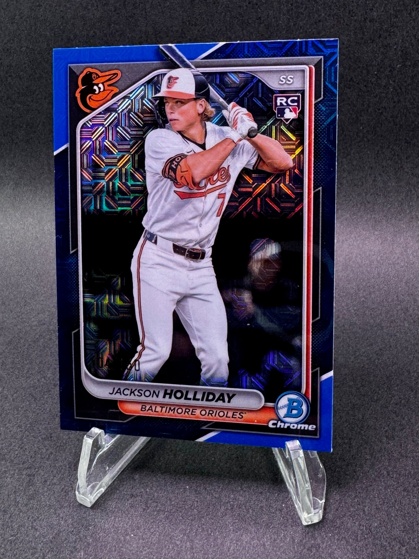 2024 Bowman Chrome Rookie RC Blue Mojo /150 Jackson Holliday