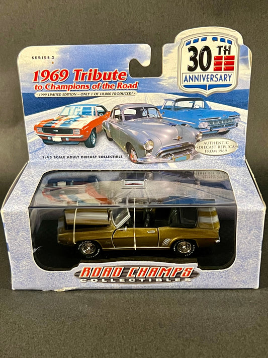 Road Champs 1969 Tribute Series 2 Limited Edition 1969 Chevrolet Camaro, Gold