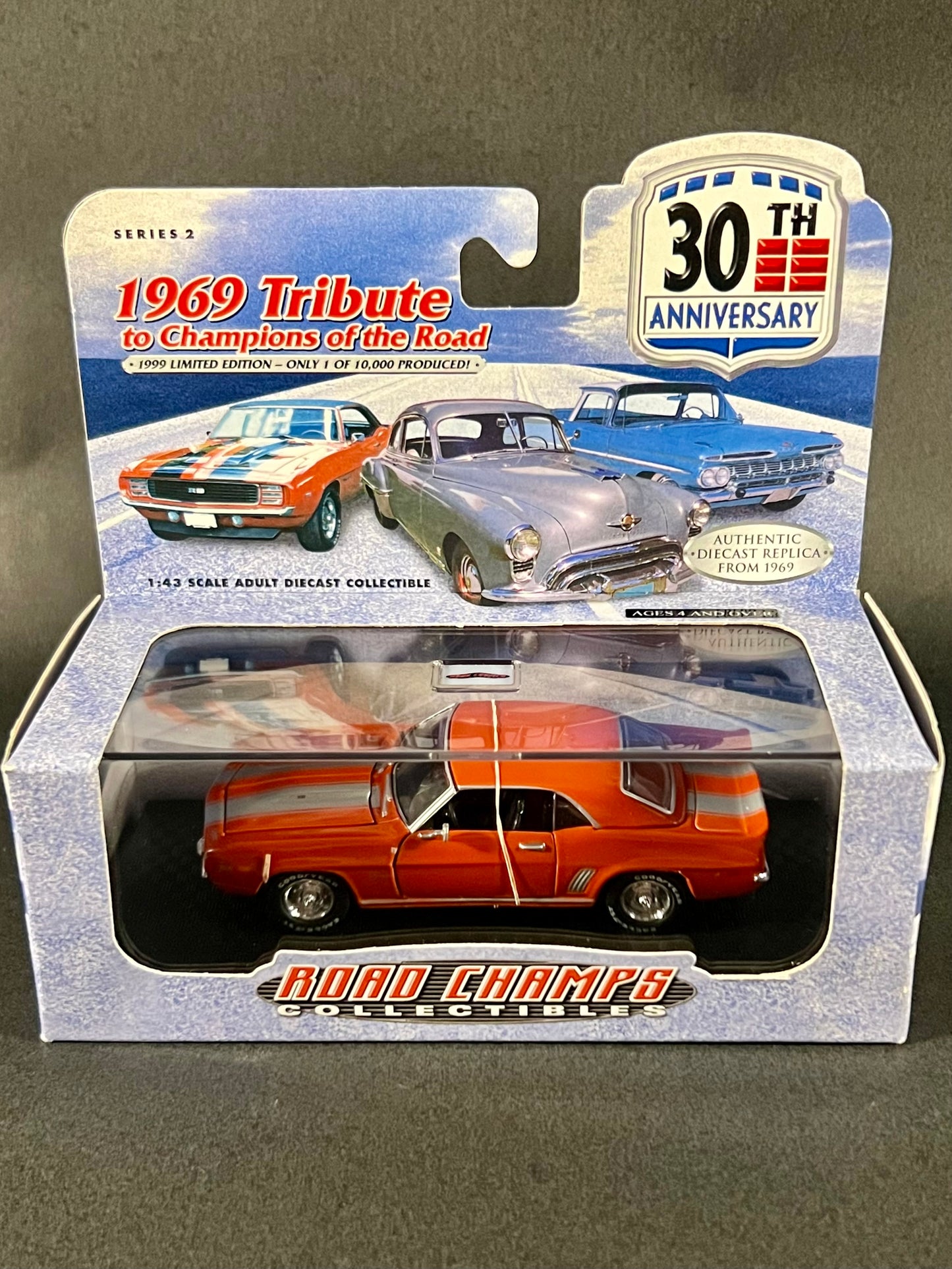 Road Champs 1969 Tribute Series 2 Limited Edition 1969 Chevrolet Camaro, Orange