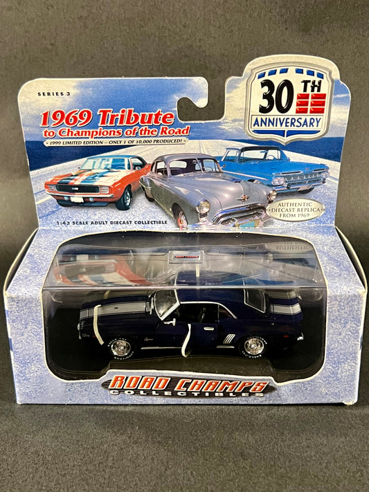 Road Champs 1969 Tribute Series 3 Limited Edition 1969 Chevrolet Camaro, Blue