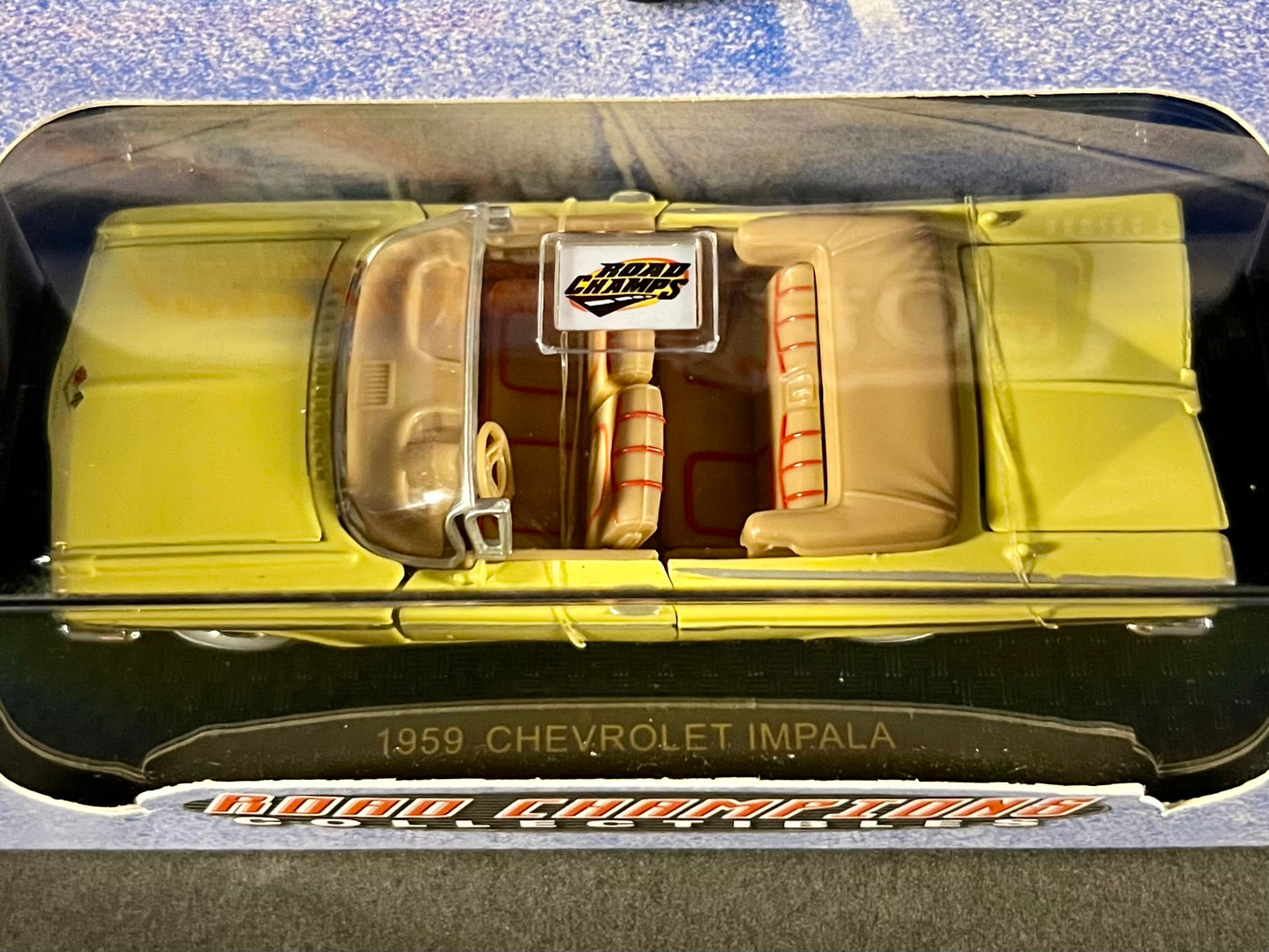 Road Champs 1959 Tribute Series 1 Limited Edition 1959 Chevrolet Impala, Yellow